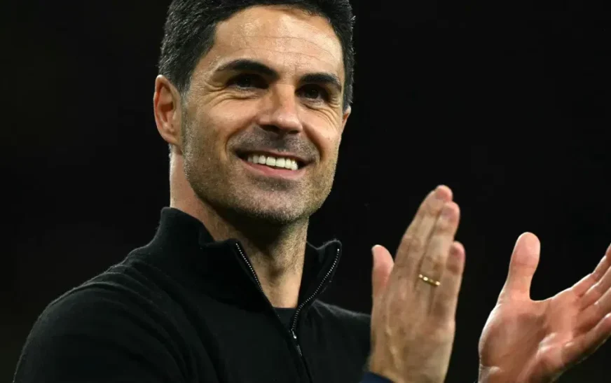 EPL: Arteta joins 250-game club, ranks fourth in win percentage