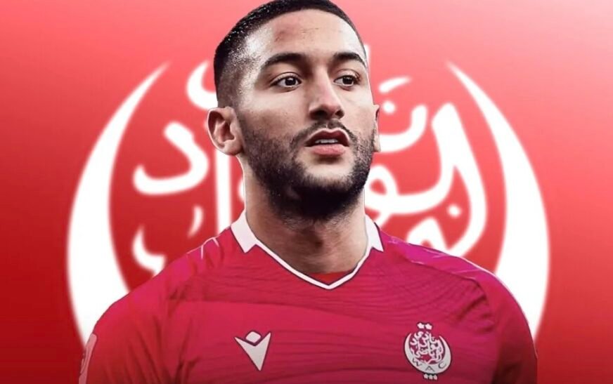 Ziyech Departs Wydad Casablanca After Contract Termination